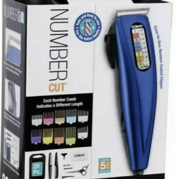 conair color coded clippers